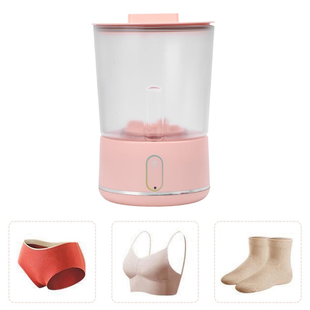 Washing Machine Rechargeable Portable Cordless Smart Underwear Washer for Travel and Home
