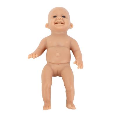6 Inch Miniature Silicone Baby Cute Soft Reborn Miniature Baby Doll Realistic Newborn Baby Doll for