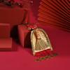 2026 Dragon Boat Festival Mugwort Fan Pendant & Indoor Sachet Bells for Door Handle and Decoration