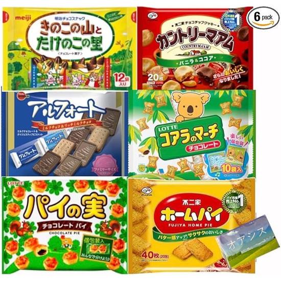 

Snack Assortment Set (Total 6 Bags)