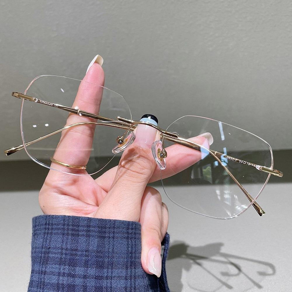 Blue Ray Blocking Anti-Blue Light Glasses Eye Protection Ultralight Computer Goggles Anti Radiation Metal золотой