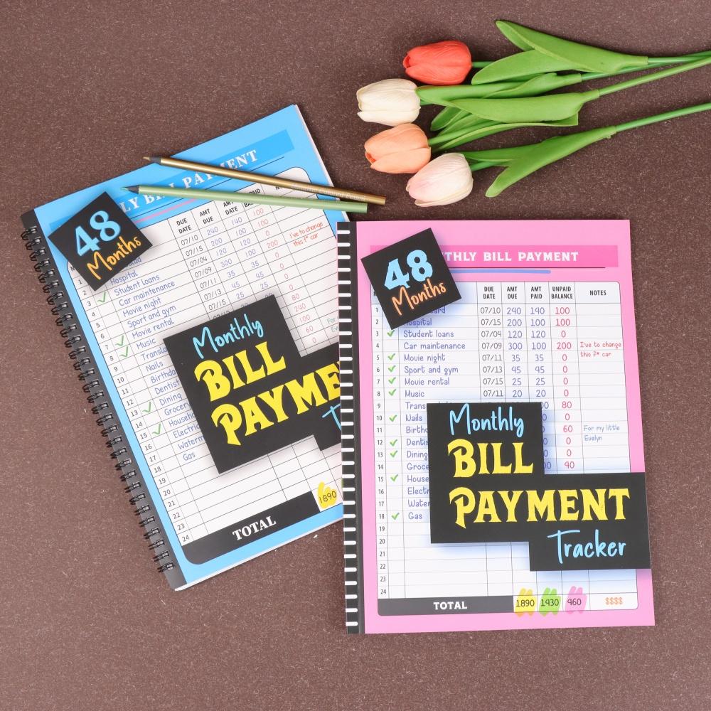 Independently Published Monthly Bill Payment Tracker: 48 Months Expense And Bill Tracker With Calendar & Debt Payoff Planner