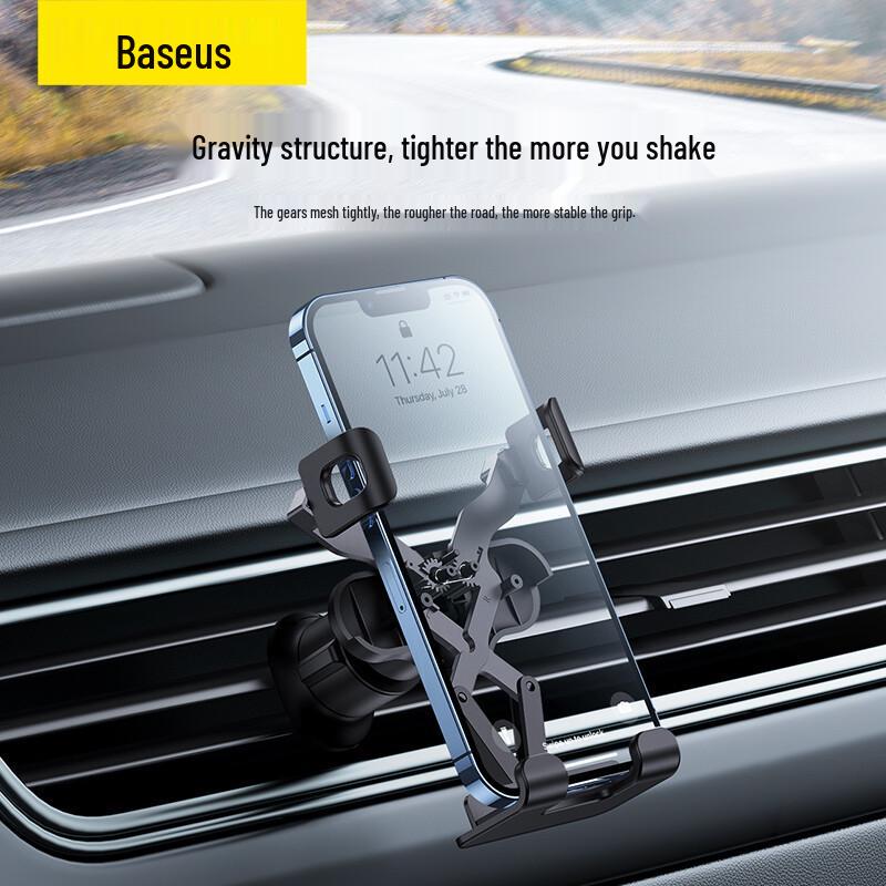 Baseus Suport Gravity pentru Telefon pentru Gura de Ventilație Auto