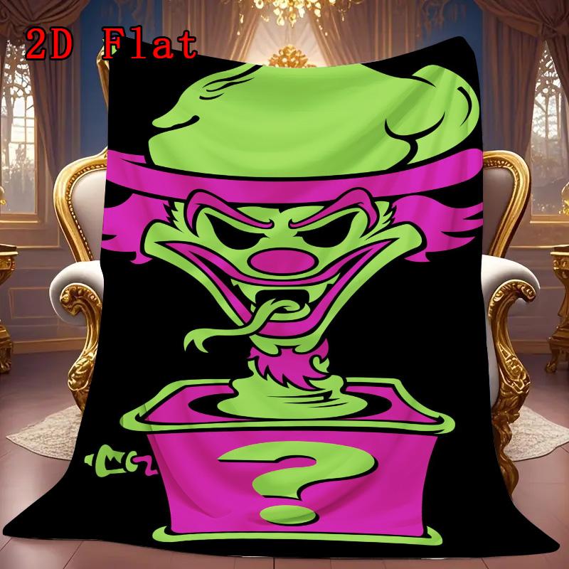 Insane Clown Posse 2D Flat Pattern Flannel Blanket High quality All Seasons Warmth and Comfort Perfect for Christmas Gifts.SMT0917090