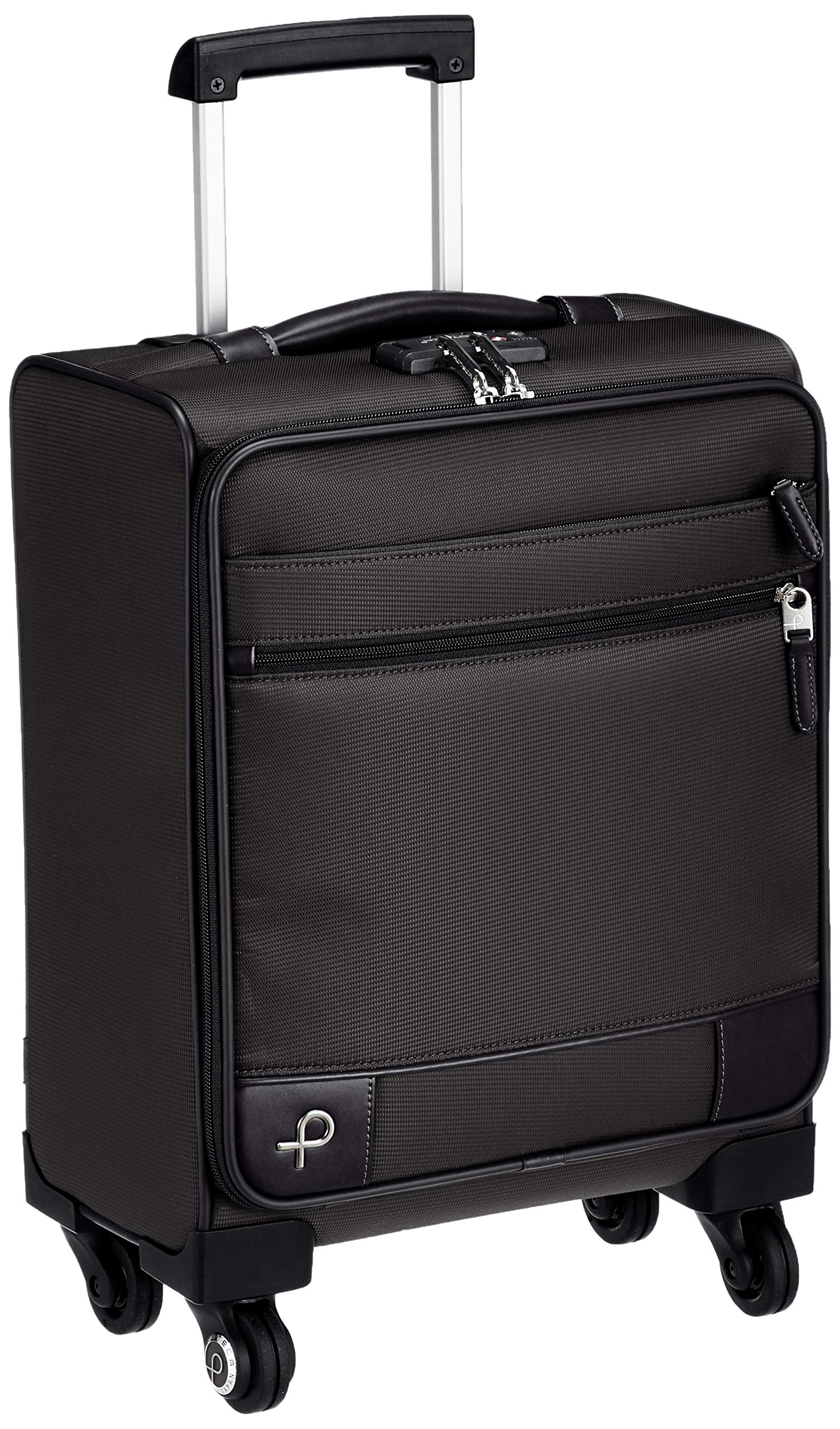 

Suitcase Coin Locker Size S Size 1 Night 2 Days 24L Caster Stopper 10 Year Warranty Made in Japan Carry Case Carry Bag Solier 3TR 40 cm Black чорний