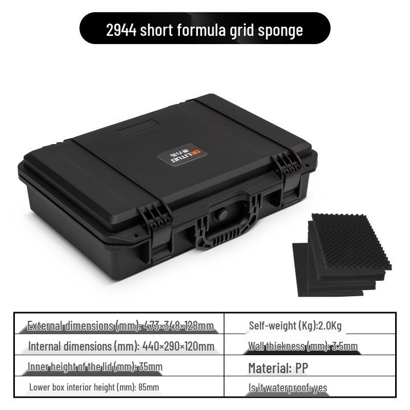 קופסת הגנה מפלסטיק עמידה למים ועמידה בפני זעזועים למצלמה וציוד