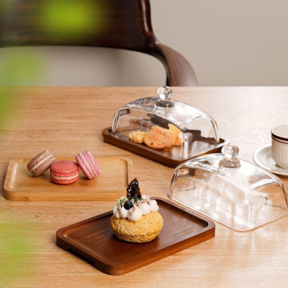 Light Luxury Pastry Stand Rectangular Butter Plates Serving Tray Dessert Plate Hotels