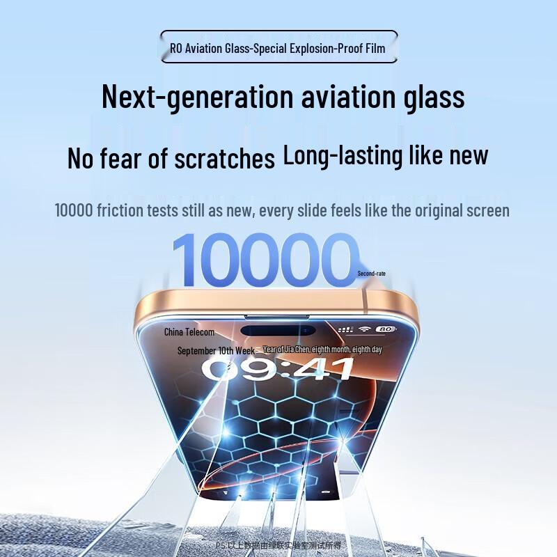 UGREEN Tempered Glass Screen Protector for iPhone 16 Pro Max