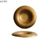 Keramik Western Teller Goldene Suppenschale Essteller Pastagericht Dessertschale Obstschale Salatschale Servierteller Snackschale