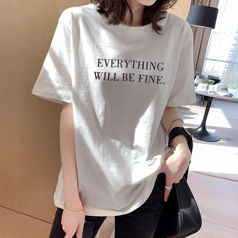 

Retro Princess Summer Versatile White Short Sleeve T-Shirt Women s Cotton Loose Large Size Bottom Shirt Top XXXL