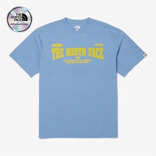 North Face Team Archive Short Sleeve Round Tee Nt7uq07o Skb
