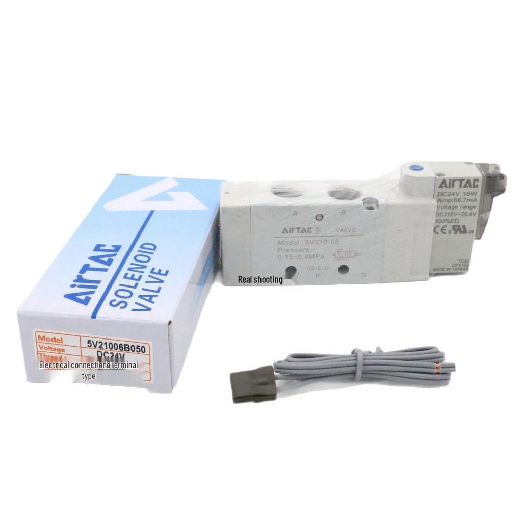 AirTAC Solenoid Directional Valve 5V210-06/B050/A050