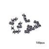 100pcs/lot MOC Brick Clips Double U Clips Building Blocks Construction Creative Bricks Parts DIY Accessories Toys For Children