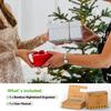 Pezin & Hulin Bamboo Docking Station, a perfect birthday gift for men, Father's Day, or anniversaries. Organize your desk with this convenient