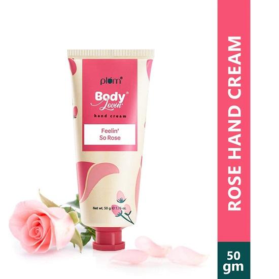 

Крем для рук Plum Bodylovin Feelin So Rose с ароматом розы 50г белый