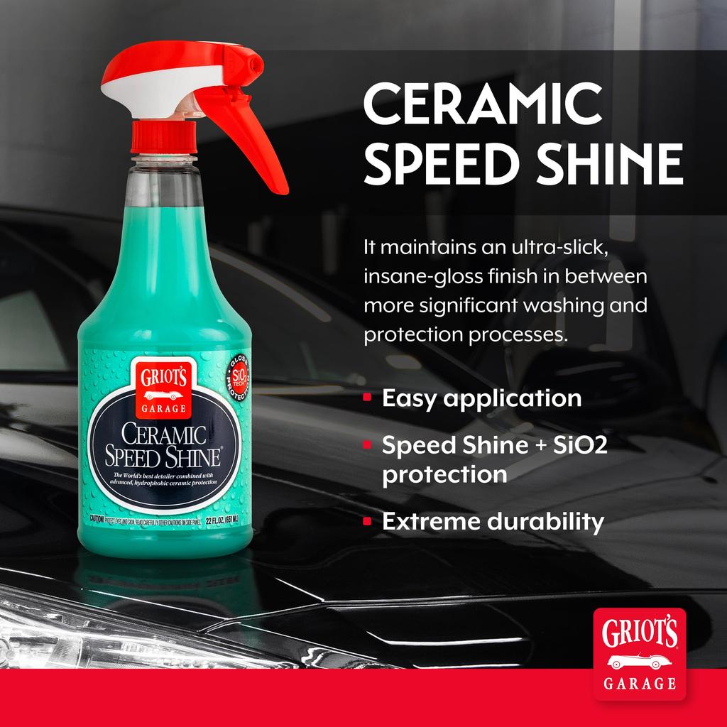 Officially Imported Garage Ceramic Speed 22 Griot's Shine, Oz. (Product Code 10945)