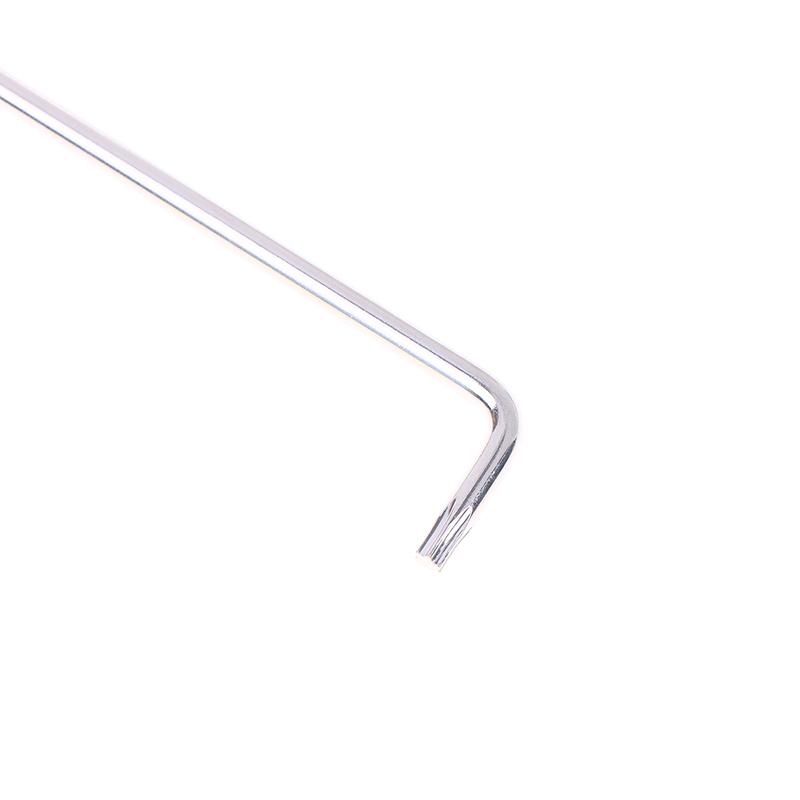 2 szt. Klucz sześciokątny wewnętrzny 4 mm Uniwersalny Zestaw narzędzi do regulacji okuć okiennych-Zakrzywiony do roweru do okien