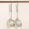 Spider Strainer Skimmer Stainless Steel Pasta Strainer Spoon with Handle Wire Skimmer Ladle Kitchen Utensils for Cooking Frying