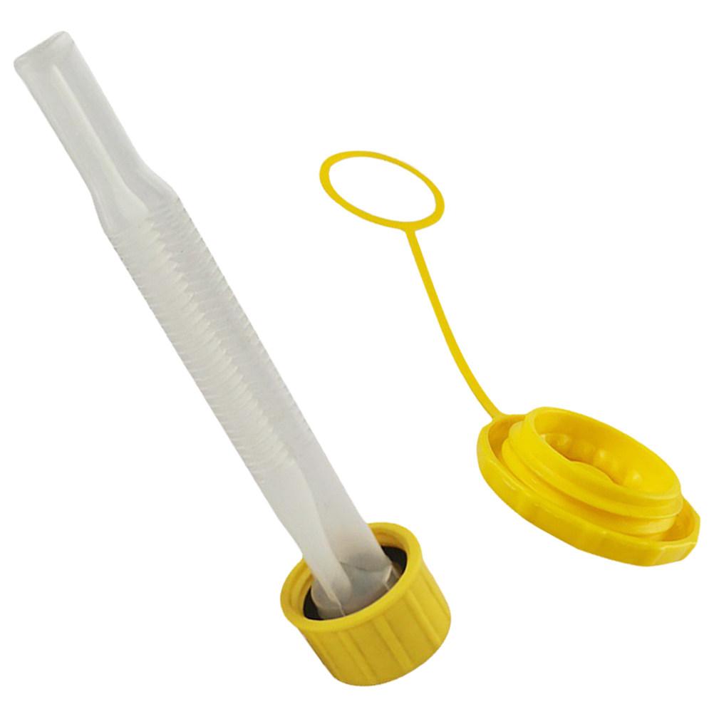 Universal Gas Can Spout Replacement Long Flexible Spout for Oil Gas Diesel Refueling Industrial Garden Car Machinery No Overflow