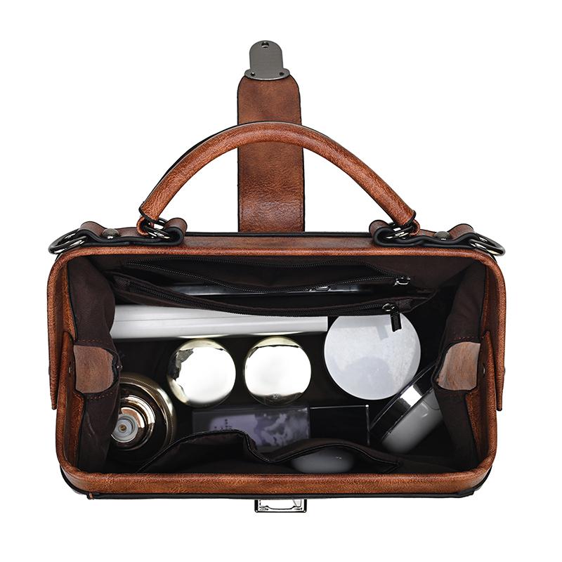 2026 Vintage Luxury Embossed Women's Tote Bags Designer Top Quality Soft Leather Women Shoulder Bag Female Crossbody Handbags