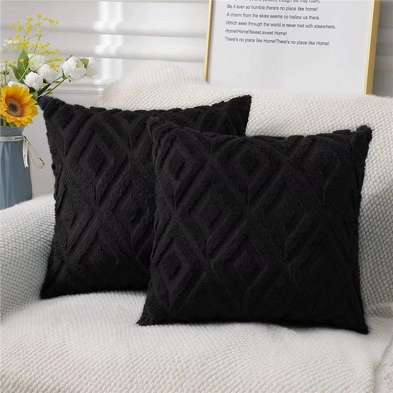 

Home Decor Christmas Throw Pillow Cover 30*50cm 45*45cm 50*50cm Decorative Sofa Living Room Pillow Case Soft Plush Accessories 30*50cm
