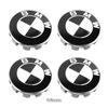 2026 Hot 4pcs 56mm 68mm Car Wheel Center Hub Caps ABS Tire Cover Sticker For BMW M Emblem E46 E36 E34 F10 E90 F30 E60 F30 E53 E30 E92 E87