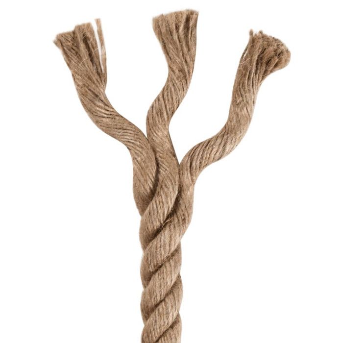 Corde - vidaXL - 91271 - Jute 100 % naturelle - 6 mm d'épaisseur - 500 m de longueur