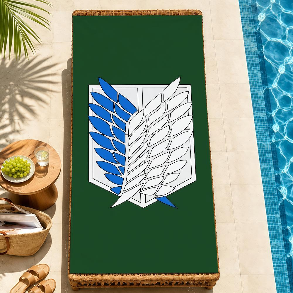 anime Levi Ackerman a-Attack on Titan FK Towel Pool soft Beach Towels Trip swim bath Towel Gym Spa home room Decor Holiday Gift