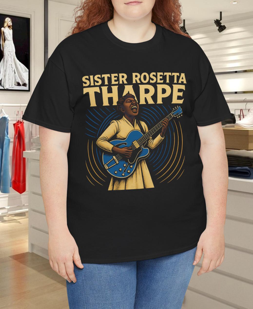 Sister Rosetta Tharpe Cotton Unisex T-Shirt Mens Womens Tees Top M
