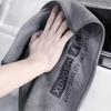 Toalha de microfibra de alta qualidade para lavagem de carros Pano de secagem para limpeza de carros Pano de cuidados com o carro para bainhas Toalha de lavagem para detalhes