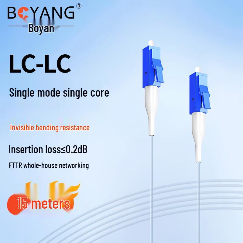 BOYANG Invisible FTTR Fiber Optic Cables & Corner Protectors