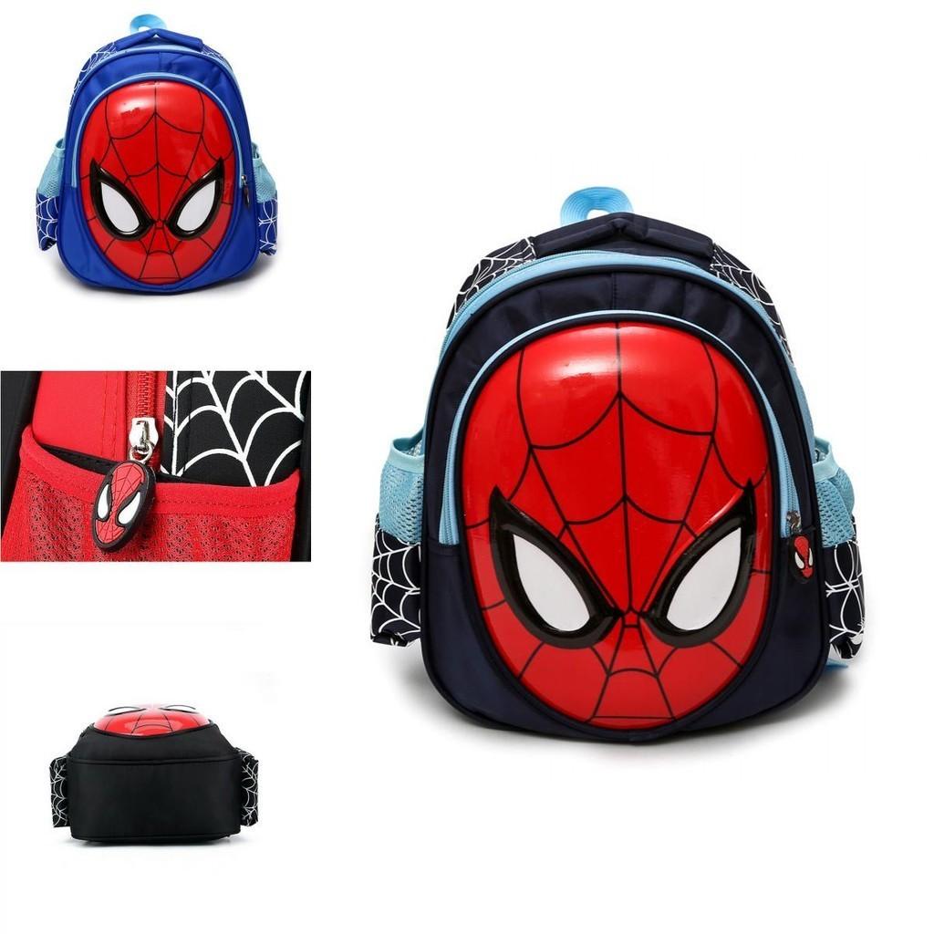 Wunderbarer 3D Spiderman Schulrucksack mit strapazierfähigem Material für Kinderabenteuer