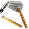 1 Set Golf Club Groove Sharpener with 6 Heads Compact Size Reusable 6-Tip Golf Club Re-Grooving Cleaning Tool