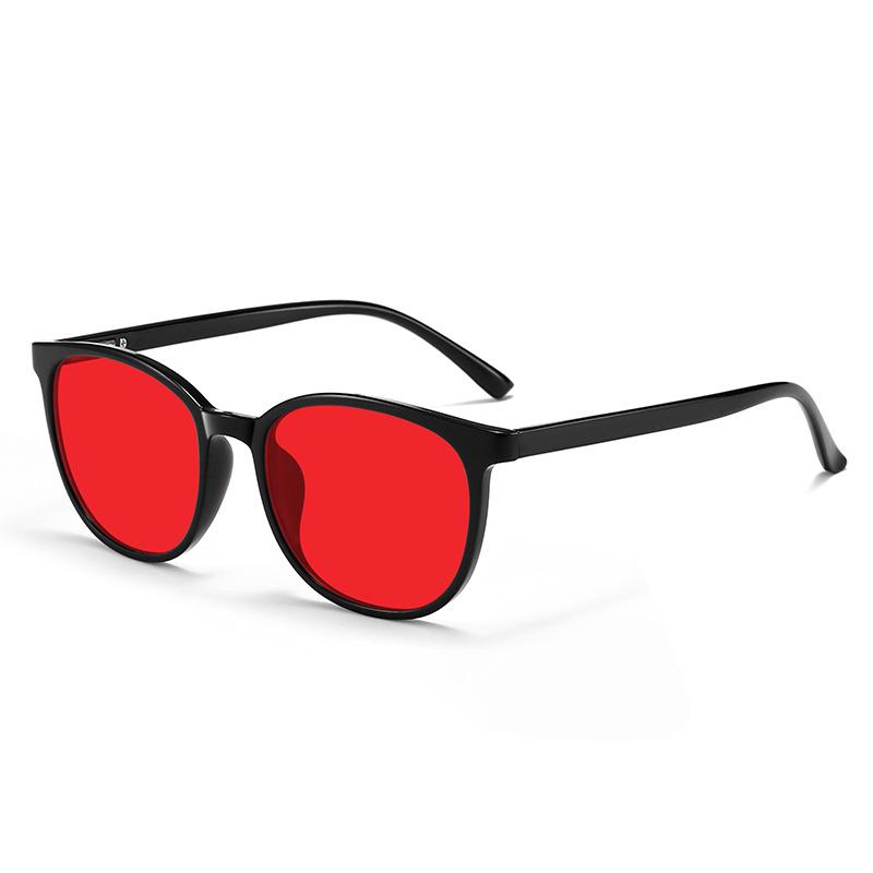 Light-Enhancing Sleep-Aid Glasses: Blue Light Blocking, Reflective Coating, Anti-Blu-Ray, Anti-Radiation, Melatonin Support, TR Frame.