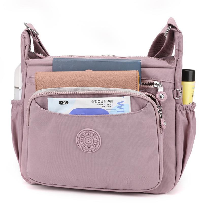 Tasche Neue Mode Damen Tasche Wasserdichte Nylon Schultertasche Damen Umhängetasche Damen Leichte Große Kapazität Freizeit Tasche
