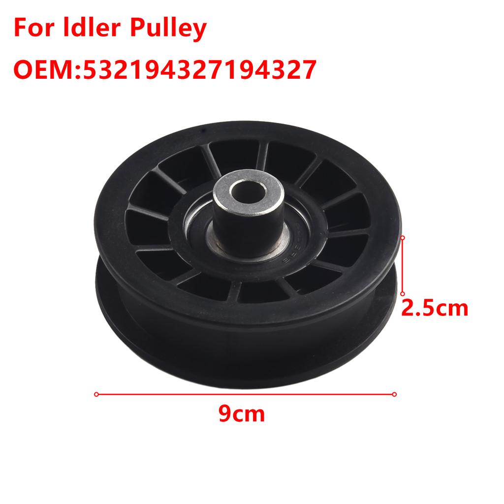 Lawn Mower Part Accessories Lawn Tractor Flat Idler Pulley For Craftsman