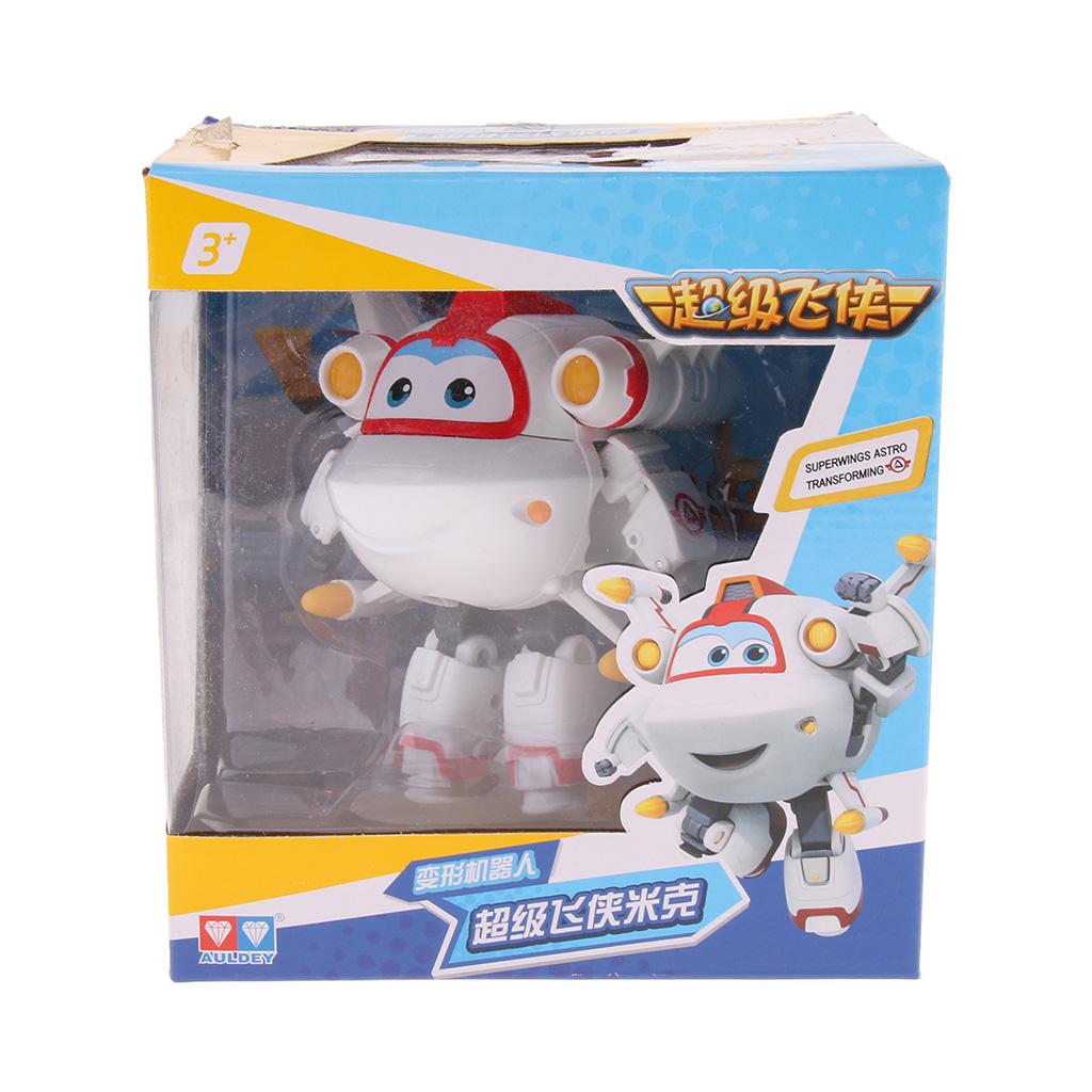 Super Wings Animation Figures Transforming Plane Robot Toy Gift Astro