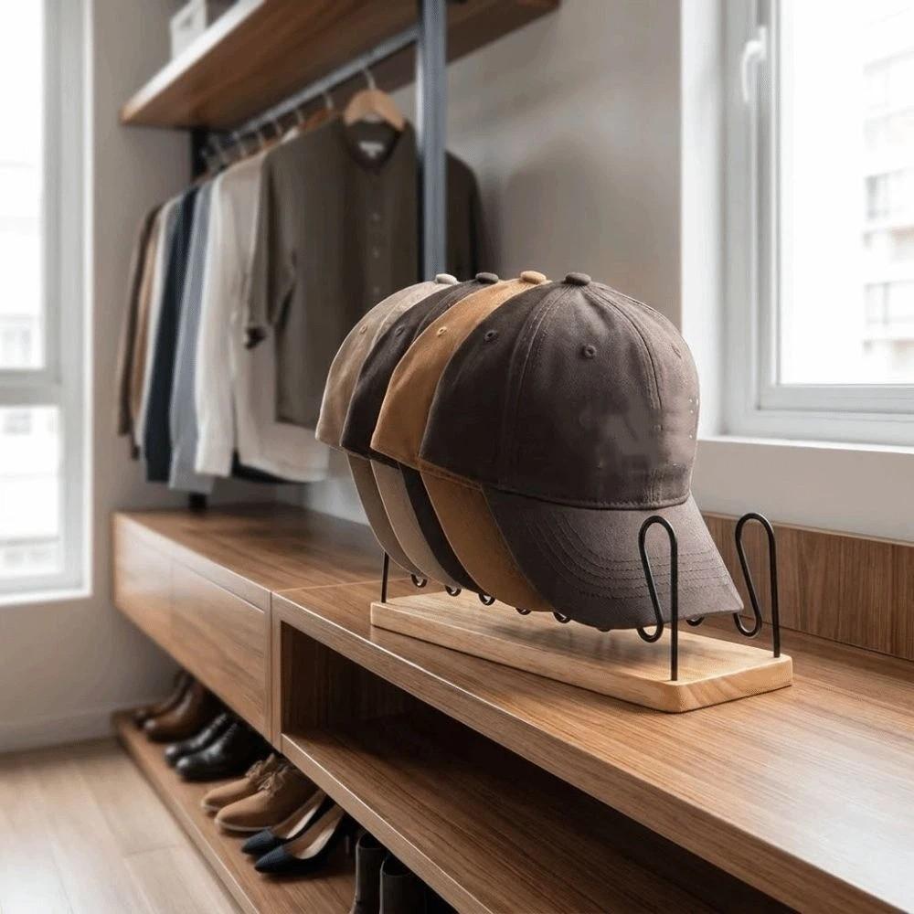 Durable Hat Organizer Compact Hat Storage Rack Storage Tool Hat Display Rack  Bedroom