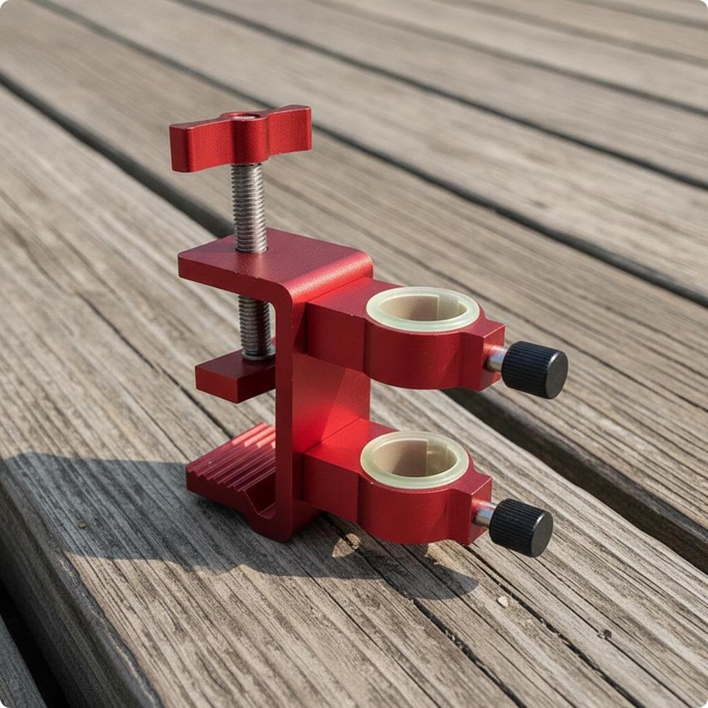 Fishing Platform Umbrella Holder Non-Slip Hardware Sturdy for Fishermen