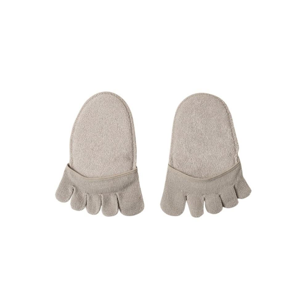 Silicone Anti-slip Forefoot Socks with Cushion Invisible Breathable Half Feet Socks Insoles Open Toe Toe Socks Summer
