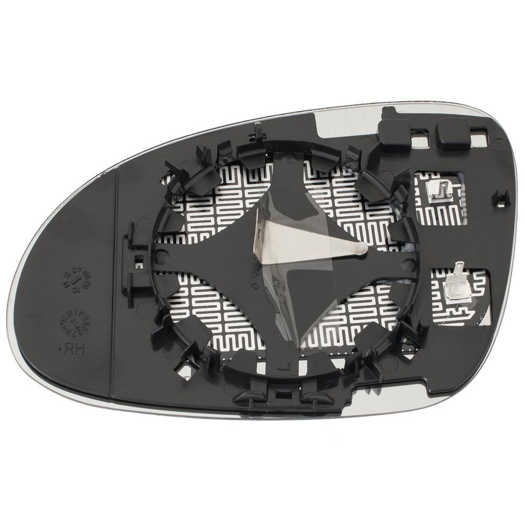 VW Sharan 04-10 Heated Mirror Glass Insert, Right