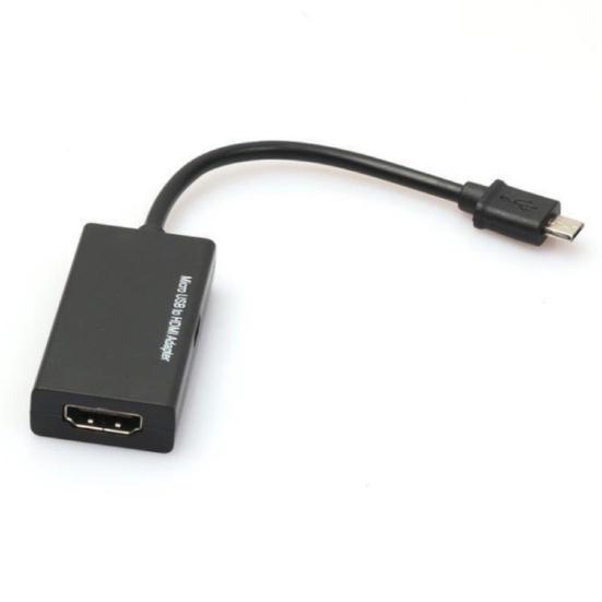 Micro USB Male To HDMI-compatible Female High Clarity Adapter Converter Cable for Phone HDTV Monitor