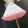 Mesh Short Dress Jupon Fille Multilayer Cosplay Crinoline Underskirt Petticoats for Wedding  Girls