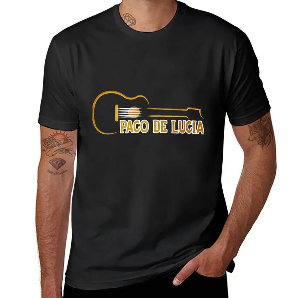 Paco De Lucia FlaUnisexco Art Spanish FlaUnisexco Paco Maestro Del FlaUnisexco TShirt Anime Clothes Sports Fans Cotton T Shirt Unisex