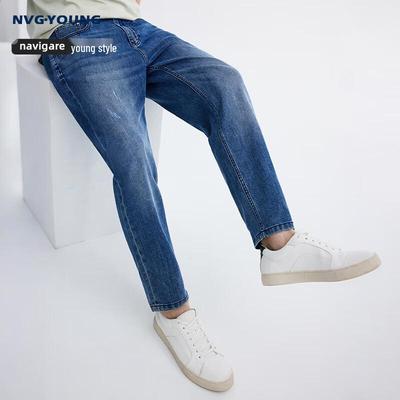 Men's Retro Loose Tapered Jeans