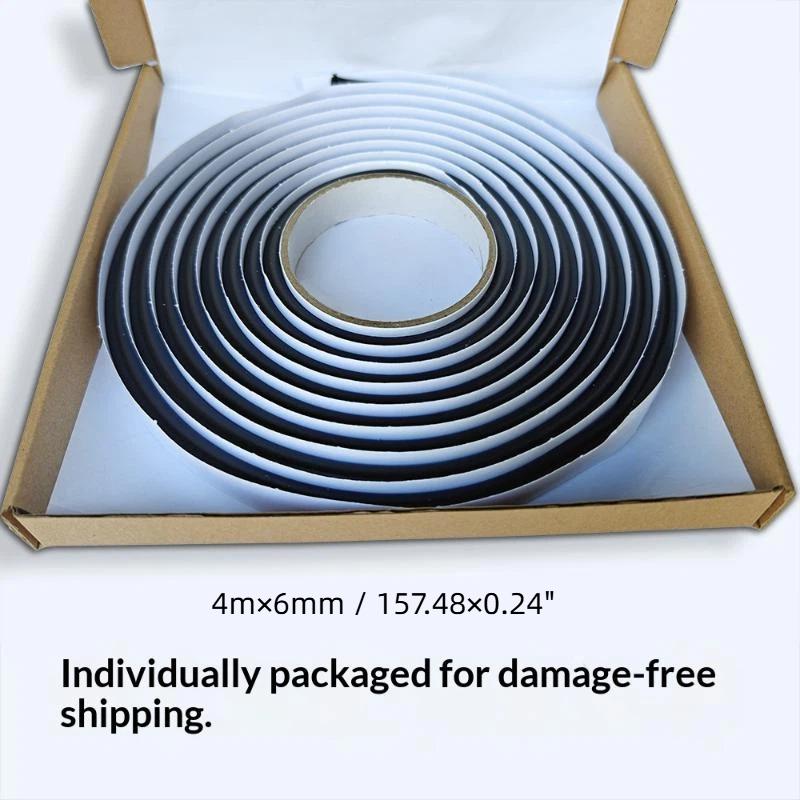 Waterproof Sealing Strip With Strong Adhesion And Insect Resistant Perfect For Car Lamps Home Window Door Sealing 6mm