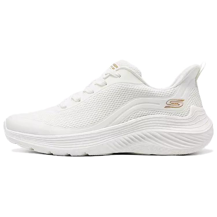 Skechers Bobs Lightweight Comfortable Versatile Low-Top Casual Running Shoes Women sneaker White 117483-WHT 36