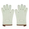 2Pcs Insulated Gloves Silicone Heat Resistant Oven Gloves Non-Slip Waterproof Machine Washable Kitchen Gloves for Baking Cookin