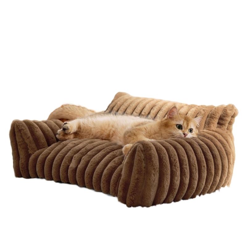 Creative Pet Bed Luxurious Sofa Nest for Dogs and Cats Soft Lounger Cuddle
