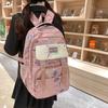 Backpack Women's Simple Large-capacity Travel Computer Junior High School Student College Schoolbag